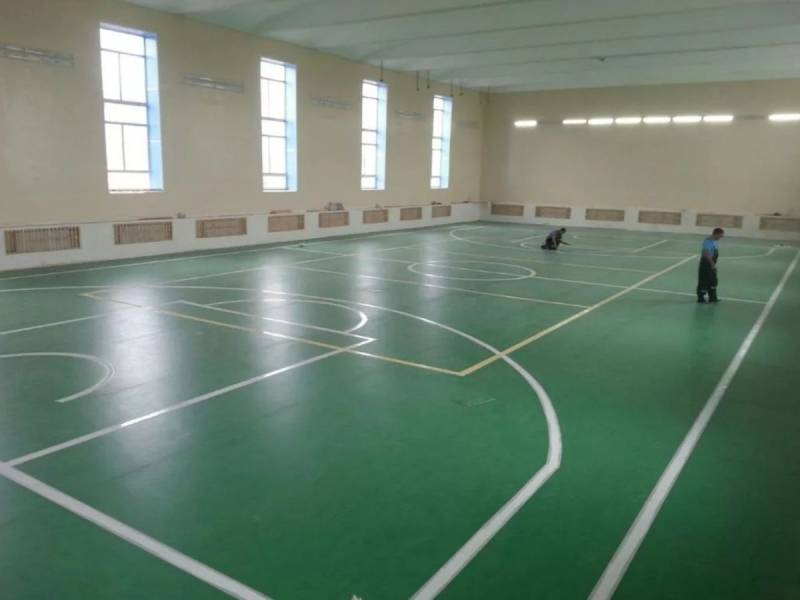 Линолеум спортивный grabo-rus GraboFlex Start Plus 40 Дизайн - GREEN 40660